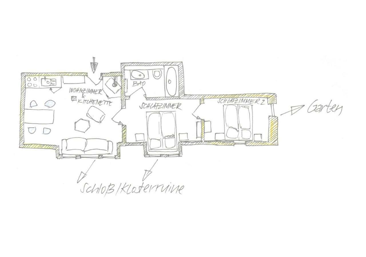 Gutshaus Altbauhof Apartment Dargun Exterior foto